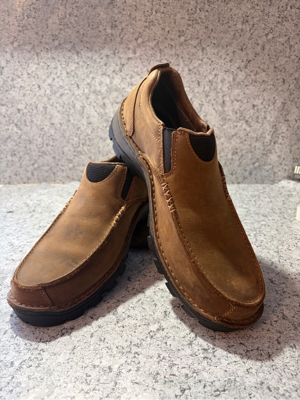 Irish Setter Red Wing Men’s Brown Leather Slip-On Loafers Walking Shoes Size 10